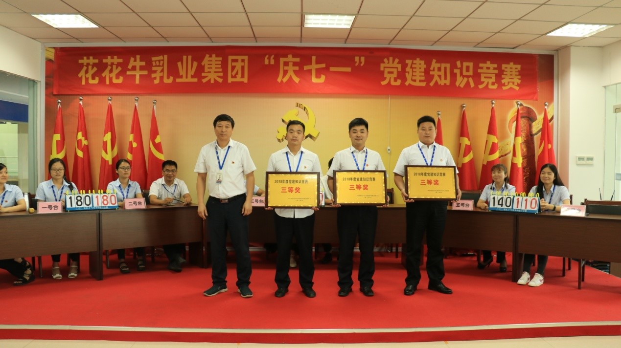 知识竞赛争先锋   比学赶超展风采 —— 官方网站入口乳业集团党委举办庆 “七一”党建知识竞赛