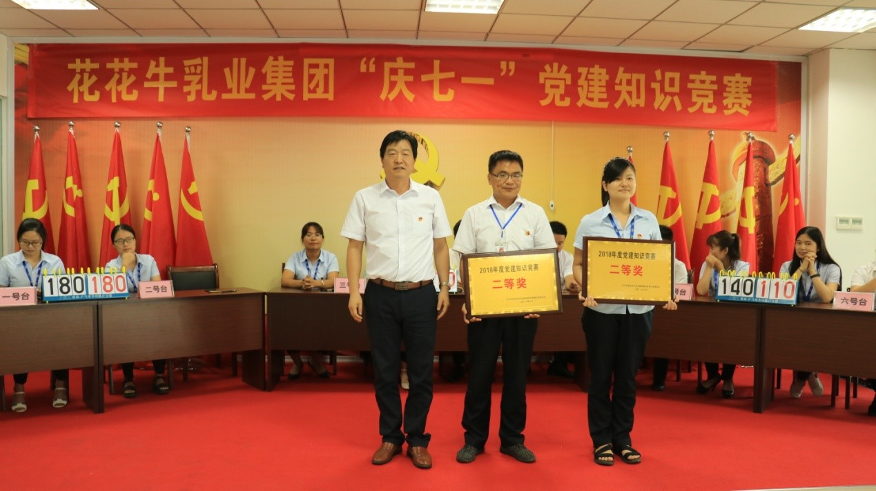 知识竞赛争先锋   比学赶超展风采 —— 官方网站入口乳业集团党委举办庆 “七一”党建知识竞赛