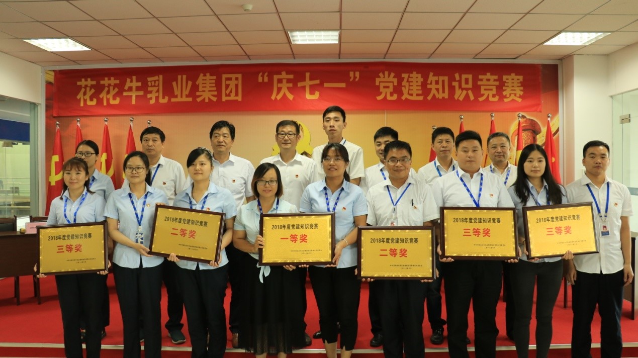 知识竞赛争先锋   比学赶超展风采 —— 官方网站入口乳业集团党委举办庆 “七一”党建知识竞赛