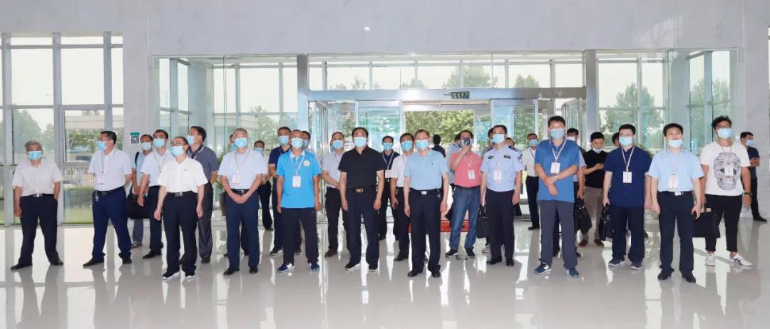 郑州市安全生产双重预防体系建设现场观摩会在官方网站入口乳业集团郑州分公司召开