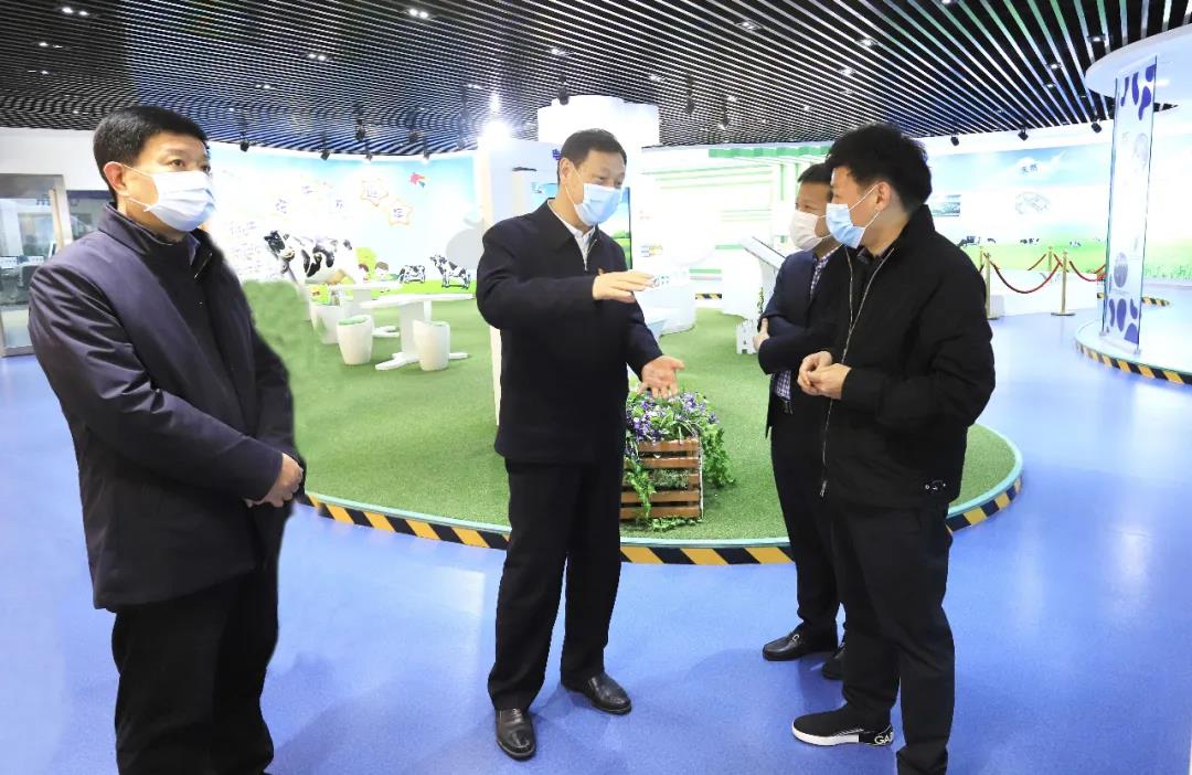 河南省委农办主任、农业农村厅厅长申延平一行调研河南官方网站入口乳业集团
