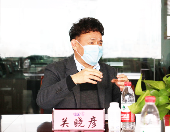 省委统战部副部长张红林一行莅临官方网站入口乳业集团 调研复工复产暨二七区民营经济发展工作座谈会