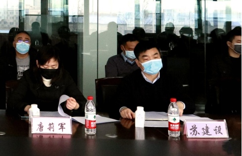 省委统战部副部长张红林一行莅临官方网站入口乳业集团 调研复工复产暨二七区民营经济发展工作座谈会
