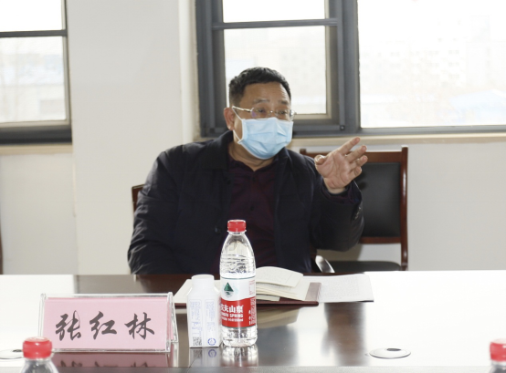 省委统战部副部长张红林一行莅临官方网站入口乳业集团 调研复工复产暨二七区民营经济发展工作座谈会
