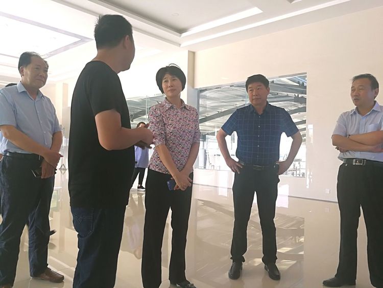 驻马店市委常委、统战部长姚新文 莅临官方网站入口乳业集团总部调研