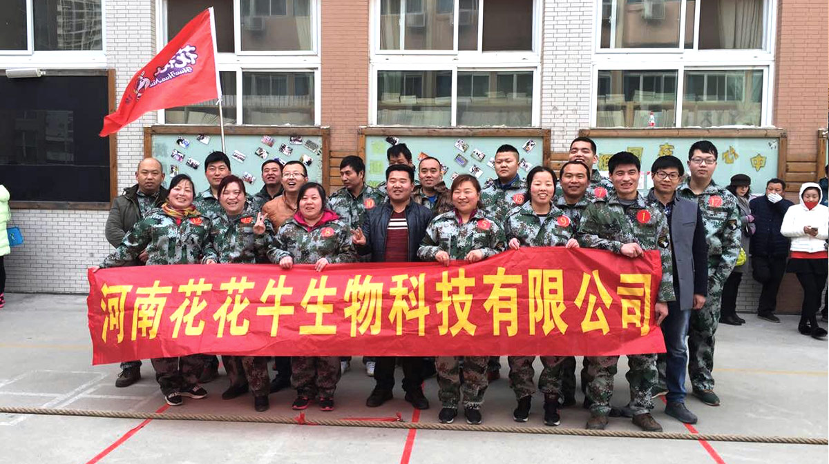 河南官方网站入口生物科技有限公司参加二七区总工会拔河比赛