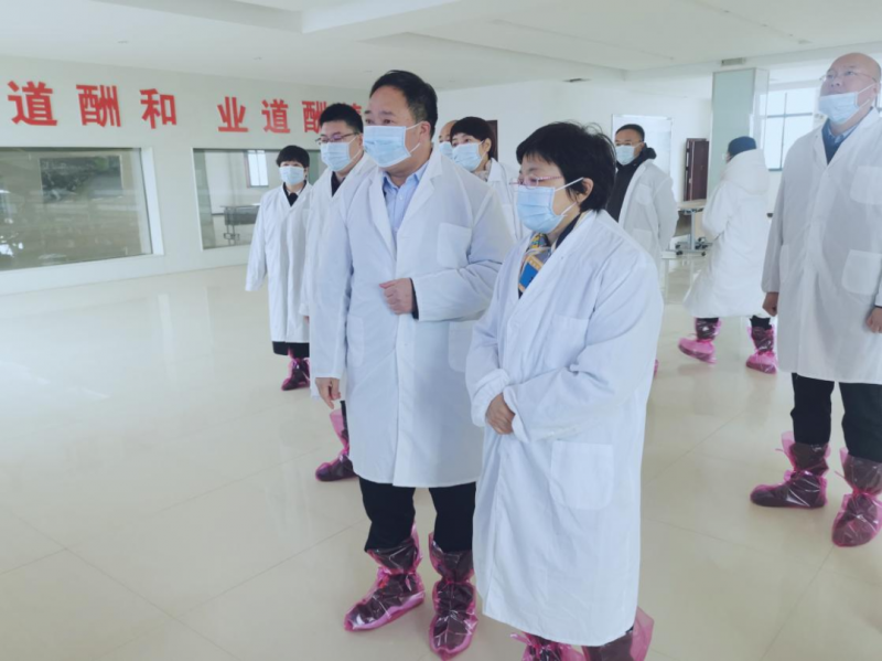河南省郑州市人民政府副市长李凤芝一行莅临官方网站入口河南瑞亚参观调研