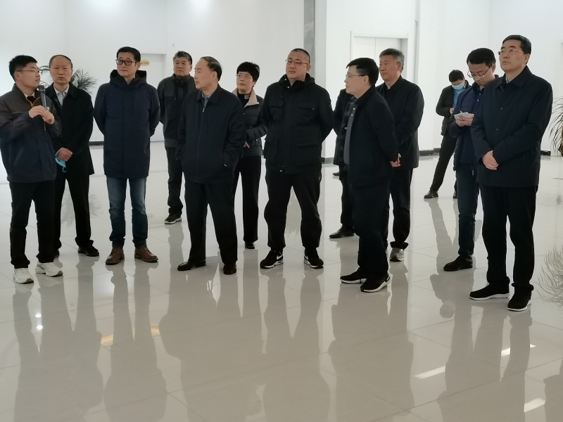 官方网站入口 | 农业农村部畜牧兽医局副局长魏宏阳一行莅临官方网站入口平舆诚信瑞亚牧业公司参观调研