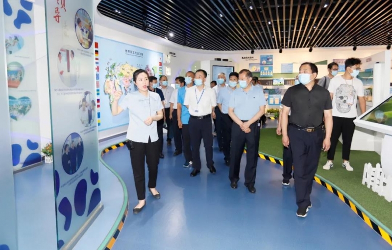 郑州市安全生产双重预防体系建设现场观摩会在官方网站入口乳业集团郑州分公司召开
