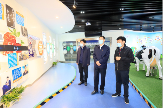河南省委农办主任、农业农村厅厅长申延平一行调研河南官方网站入口乳业集团