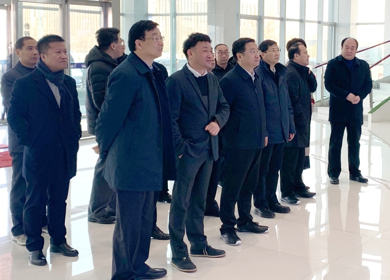 郑州市委副书记、市长王新伟莅临官方网站入口乳业集团调研