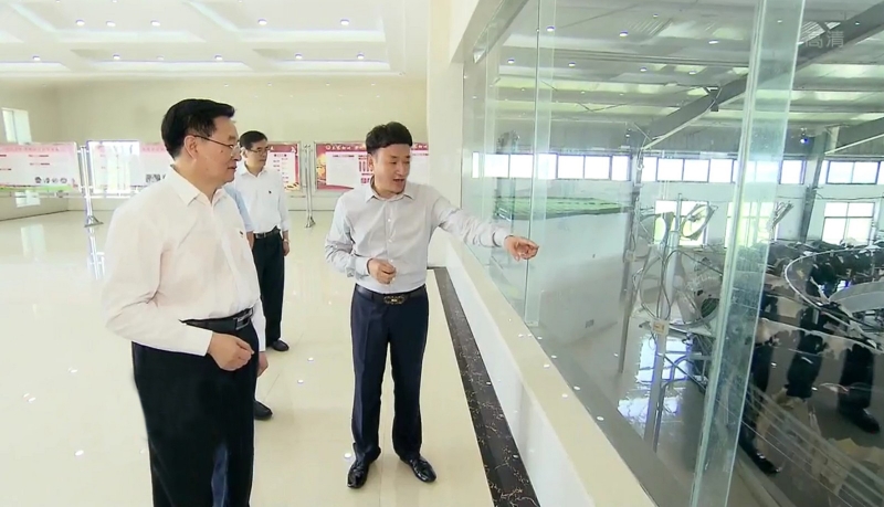 省委书记王国生到河南官方网站入口乳业集团·新蔡瑞亚牧业有限公司调研